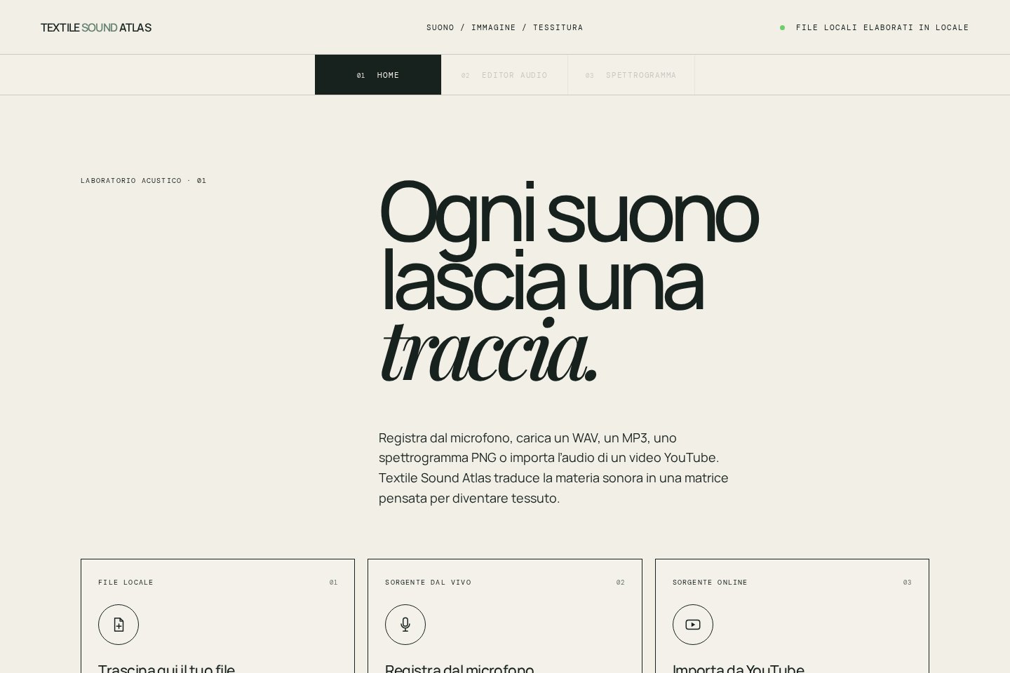Anteprima di Textile Sound Atlas